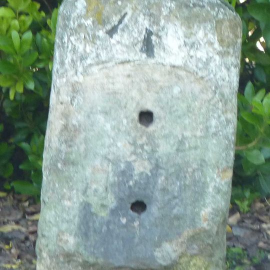 Milestone, Shelford Road, Trumpington, by No. 147, N of jct with Red Hill Lane