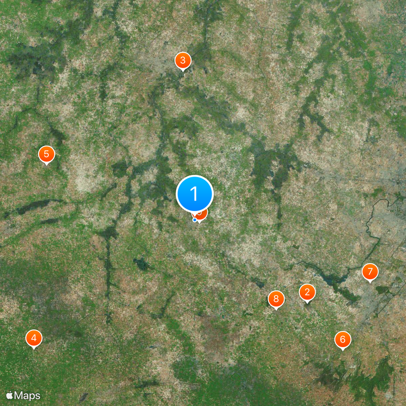 Jhajjar district Map