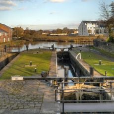 Manchester And Ashton Under Lyne Canal Lock Number 18 (Fairfield Top Lock)