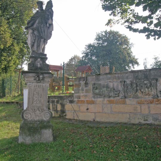 Statue of Saint Wenceslaus in Vysoké Veselí