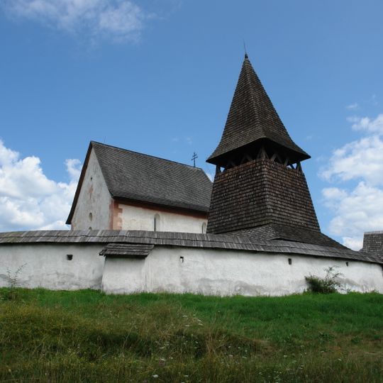 Kostol sv. Martina s areálom, múr hradbový