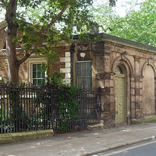Watch House In St Johns Churchyard, London