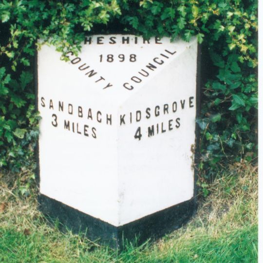 Milepost, Chellshill, N of aqueduct