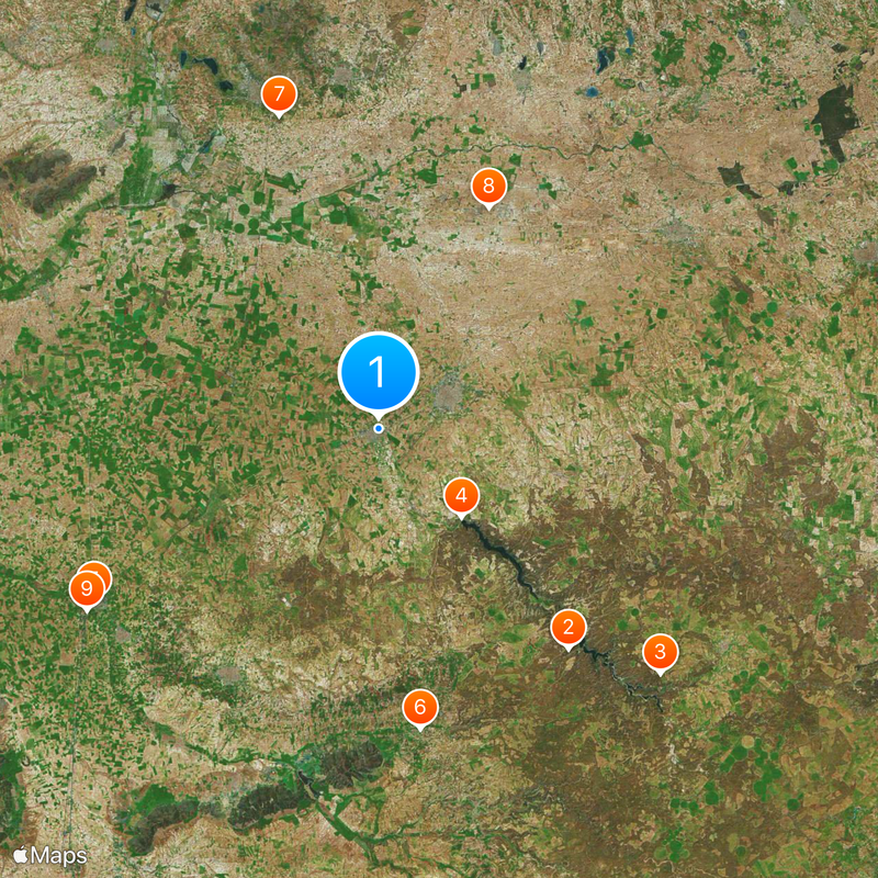 Argamasilla de Alba Map