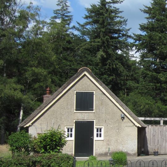 Nijenhuis, schuur/stal bij jachtopzienerswoning