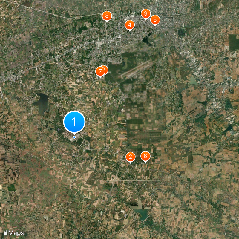Suranaree University of Technology Map