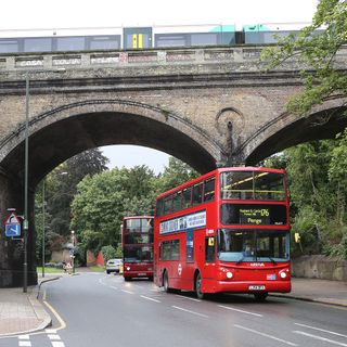Railway bridge over Penge High Street