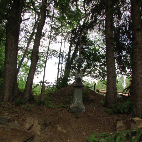 Kříž na severním okraji Poříčí