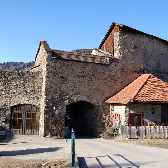 City walls in Oberwölz