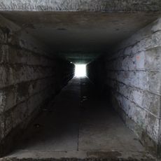 Podchod pod stanicí Chrást u Plzně