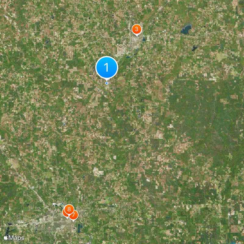 Ellisville Map
