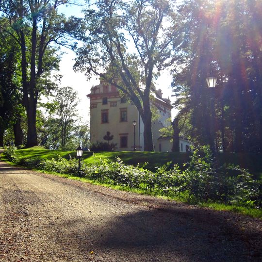 Park z aleją dojazdową, XVIII/XIX