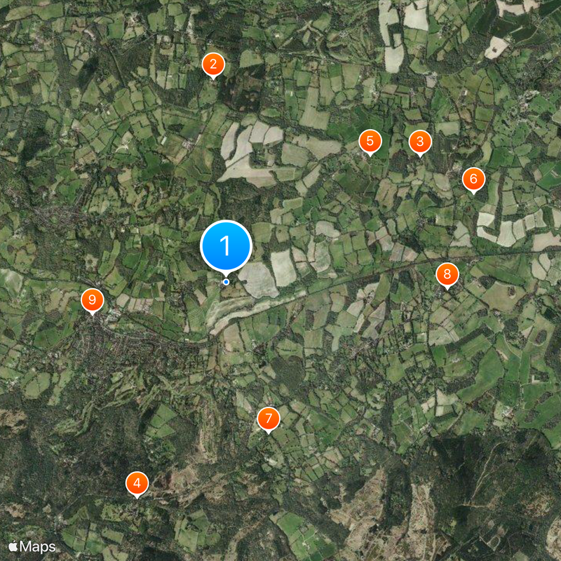 Ashdown House School Map