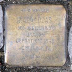 Stolperstein en memoria de Clara Boas