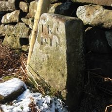 Boundary Stone, Approximately 1630 Metres To South West Of Home Farmhouse Hutton Lowcross At Ngr Nz588 129