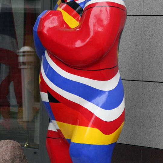 Skulptur Lepsiusstr 66 Buddy Bär