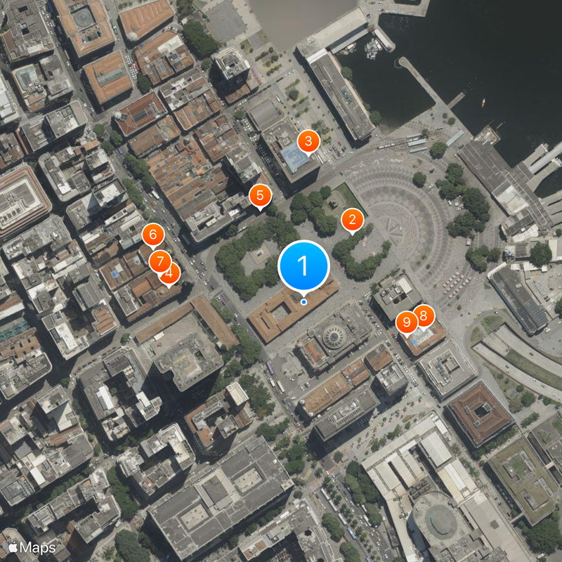 Paço Imperial Karte