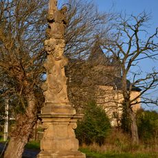 Statue of John of Nepomuk in Škrle