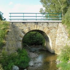 Railway bridge over the Mratínský potok in Kostelec nad Labem