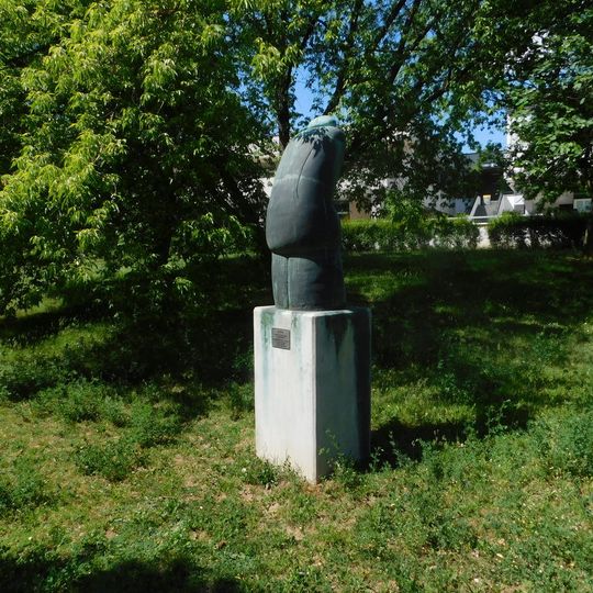 Kovová plastika Venuše v Bohunicích