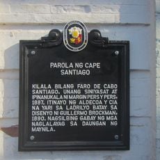 Cape Santiago Lighthouse historical marker