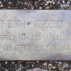 Stolperschwelle Arbeitslager Wiesenfeld