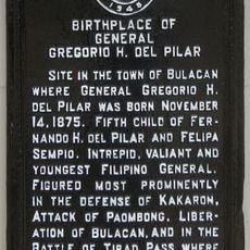Birthplace of General Gregorio H. del Pilar historical marker