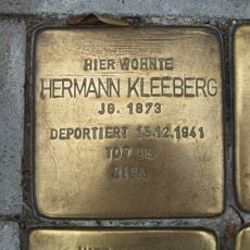 Stolperstein à la mémoire de Hermann Kleeberg