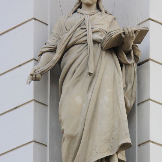 Statue of Saint Ludmila in Trojická