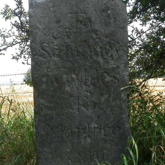 Milestone At High Post