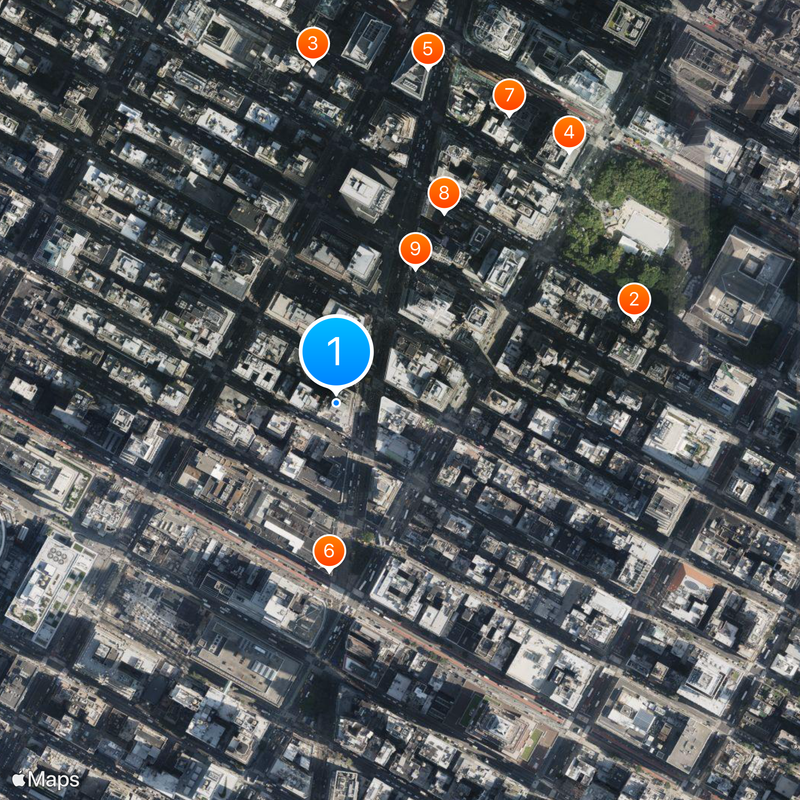 Igreja Presbiteriana do Redentor Mapa