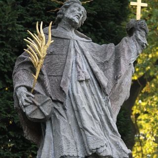Statue of John of Nepomuk in Ráj