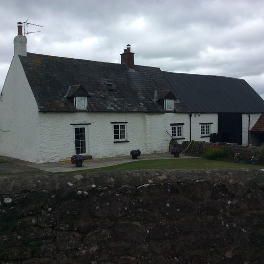 Church Farmhouse And Attached Barn