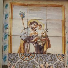Ceramic panel of Saint Joseph
