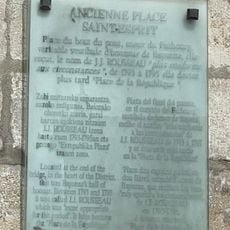 Commemorative plaque