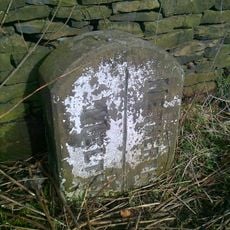 Ward Boundary Stone Opposite Junction With Bradshaw Road