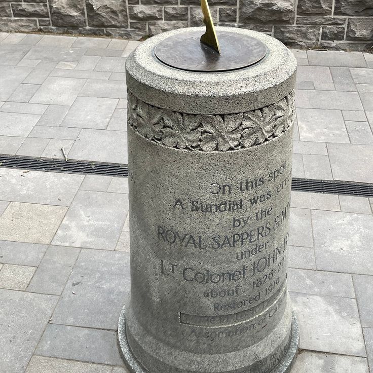 Royal Sappers and Miners Sundial