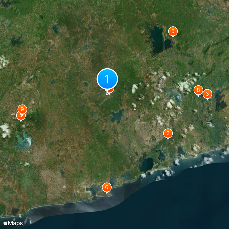 Mattala Rajapaksa International Airport Map