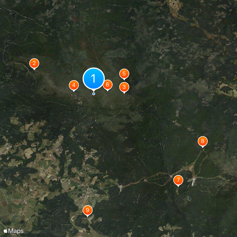 Austria–Germany border Map