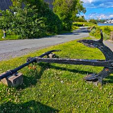 Obra de arte, escultura, âncora