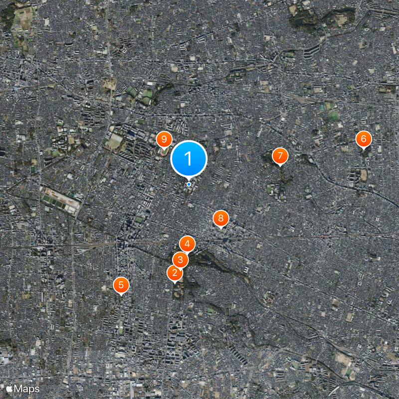 Seikei University Map