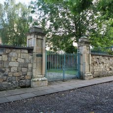 Wall, Gates And Gate Piers Approximately 90 Metres South West Of Number 1, Minster Yard