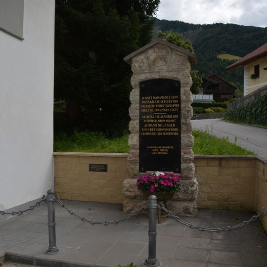 Denkmal 1809 in Ainet