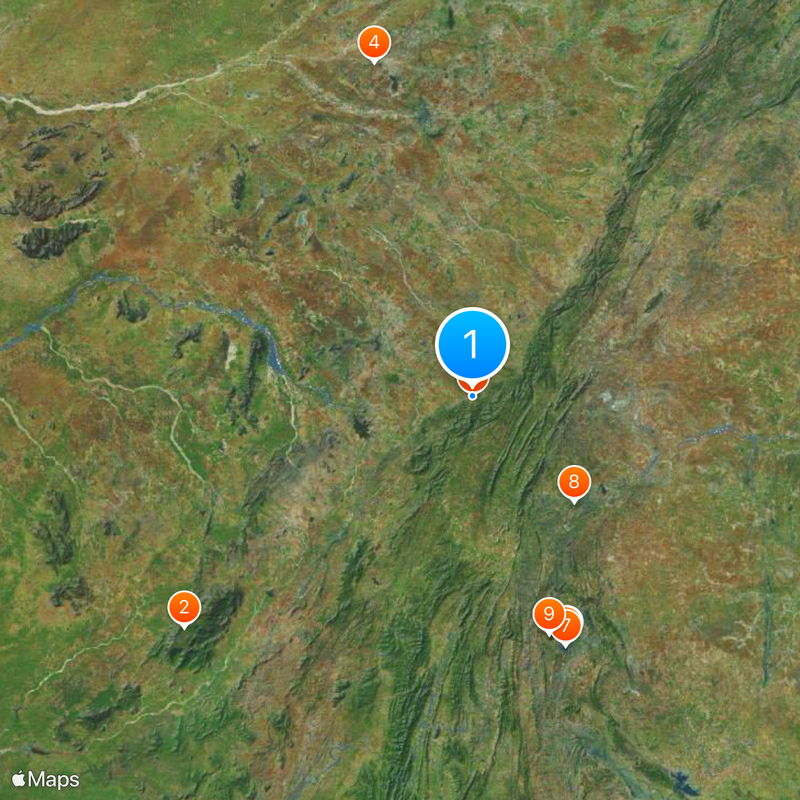 Ranakpur Map