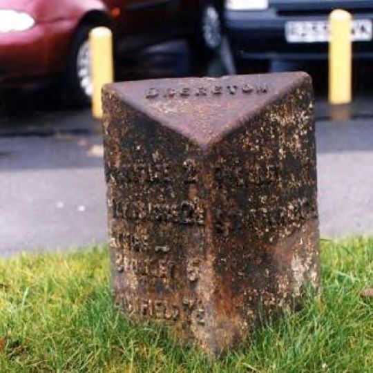 Milepost, SE of Mossley, Rugeley