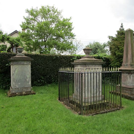 Tavernor Farmily Memorial And Surrounding Railings Approximately 50 Yards South Of South Aisle Of Church Of All Saints