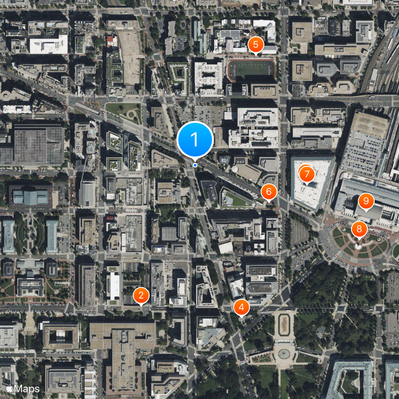 Victims of Communism Memorial Mappa