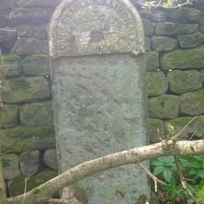 Milestone, Pot Bank just N of entrance to Cardale Estate opp