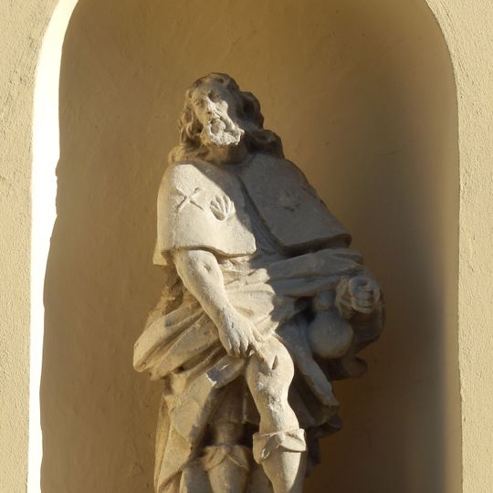 Figur des Hl. Rochus