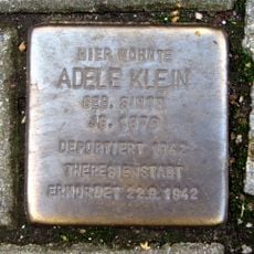 Stolperstein dedicated to Adele Klein